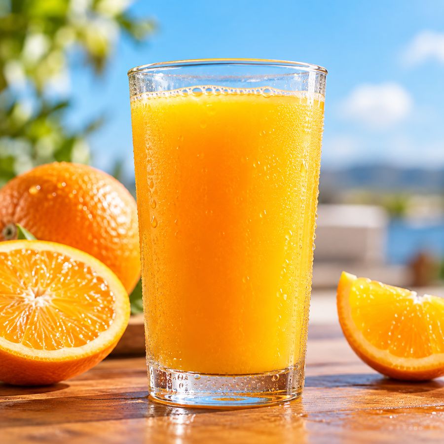Suco de laranja natural